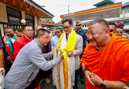 Kiren Rijiju hails warm welcome in North Sikkim