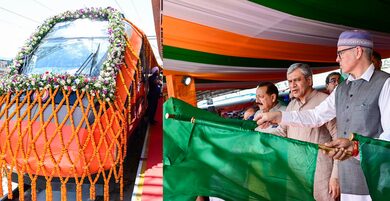 “Pilgrims, tourists to get seamless connectivity”, Locals hail launch of Jammu-Srinagar Vande Bharat train