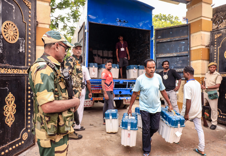 Bengal: EC introduces QR code verification for counting centre entry on May 4​