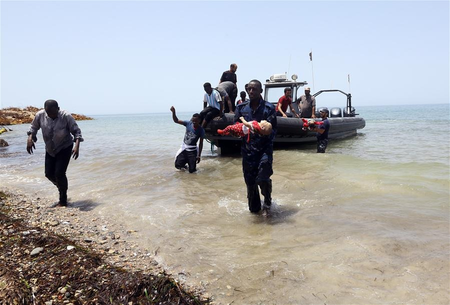 Seven rescued, 17 bodies recovered after migrant boat breaks down off Libya
