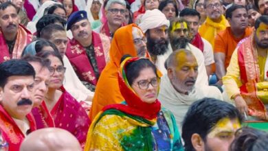 Sudha Chandran meets Premanand Maharaj, says ‘implicit faith’ helped her overcome life’s biggest disaster