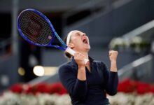 Kostyuk extends winning streak in Madrid, enters second career WTA 1000 semi-final