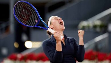 Kostyuk extends winning streak in Madrid, enters second career WTA 1000 semi-final