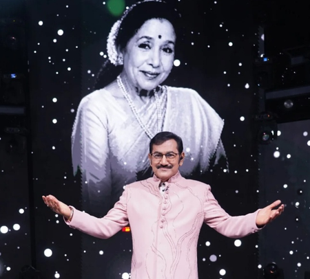 Sudesh Bhosle recalls Asha Bhosle being hurt after he denied being her son in public