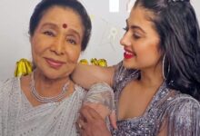 Zanai Bhosle reveals her mobile wallpaper featuring late grandmother Asha Bhosle
