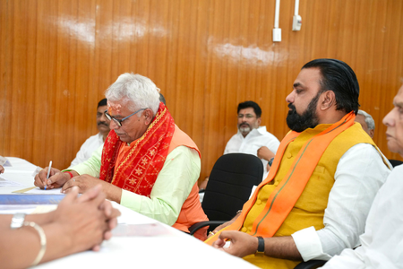 BJP fields Arvind Sharma for Bihar Legislative Council seat, files nomination