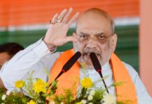 HM Amit Shah arrives in Leh, to attend int’l exposition of Lord Buddha’s relics