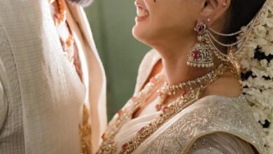 Actor Bellamkonda Sai Sreenivas weds Kavya in a traditional ceremony in Tirumala