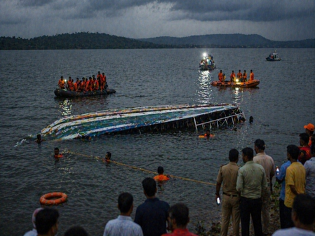 Madhya Pradesh: 4 dead, over 12 missing as tourist boat capsizes in Bargi reservoir (Ld)