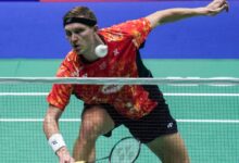‘An honour to share the court’: Christie leads tributes after Axelsen retires