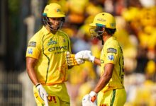 IPL 2026: Gaikwad’s unbeaten 74, Overton’s late fireworks help CSK post 158-7 against GT