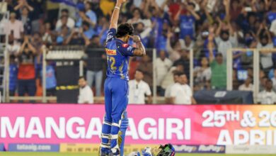 IPL 2026: Tilak Varma’s century guides Mumbai Indians to 199/5 against Gujarat Titans