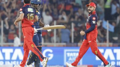 IPL 2026: Virat Kohli questions umpires after Holder’s catch call ended Patidar’s stay