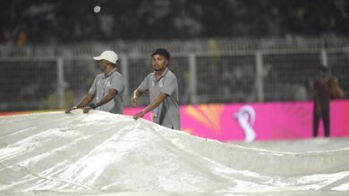 IPL 2026: Bartlett strikes early as KKR slip to 25/2 before rain stops play in Kolkata