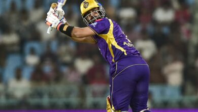 IPL 2026: KKR batter Raghuvanshi given out for obstructing the field against LSG
