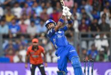 IPL 2026: Rickelton’s century and cameos by Jacks and Pandya help MI post 243/5 vs SRH