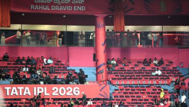 IPL 2026: Dravid, Kumble honoured with stadium ends named after them at Chinnaswamy