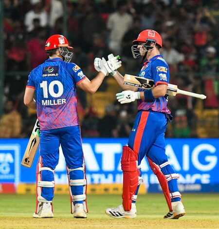 IPL 2026: Bowlers, Stubbs, Miller power Delhi Capitals to tense six-wicket win over RCB (ld)