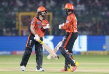 IPL 2026: Ishan Kishan’s explosive 74 guides SRH to five-wicket win over RR