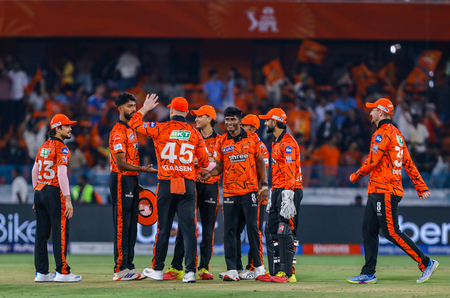 IPL 2026: Debutant Hinge picks scintillating four-fer as SRH end RR’s winning run (Ld)