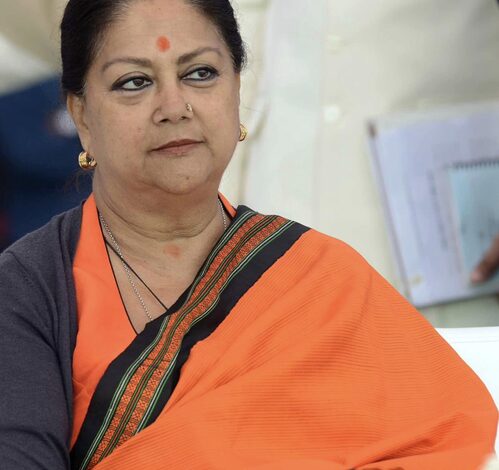 Congress workers held in MP over circulation of letter linked to BJP’s Vasundhara Raje