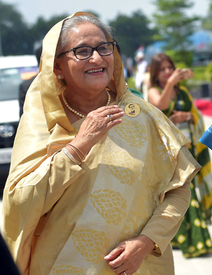 Ex-Bangladesh PM Hasina wishes Suvendu Adhikari on becoming Bengal CM, highlights strong bilateral ties