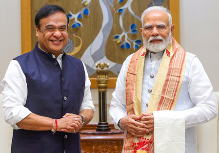 PM Modi, HM Shah to attend Himanta Sarma’s swearing-in today