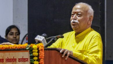 RSS chief Mohan Bhagwat arrives in Assam for four-day visit​