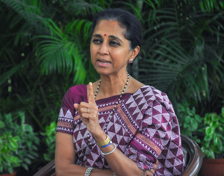 Will be first to congratulate Sunetra if she becomes Maha CM: Supriya Sule​