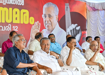 Poll debacle, fury against Pinarayi-Govindan axis rocks Kerala CPI(M) Poll debacle, fury against Pinarayi-Govindan axis rocks Kerala CPI(M)