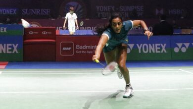 IPL 2026: PV Sindhu attends SRH vs KKR match with husband
