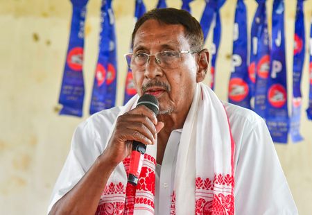 Former Union Minister Rajen Gohain quits Assam Jatiya Parishad Former Union Minister Rajen Gohain quits Assam Jatiya Parishad