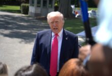 Trump flags Iran threat to shipping lane