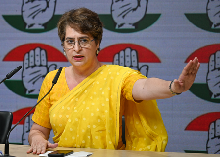 Priyanka Gandhi attacks Centre over failure to check ‘corruption’ in NEET UG exam​