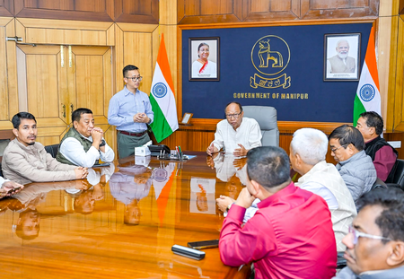 Manipur govt warns against black marketing, hoarding of fuel​