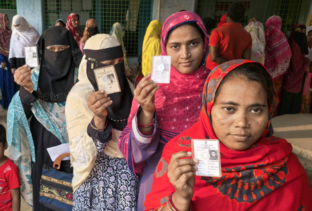 Re-polling begins for 15 booths under two Assembly constituencies in South 24 Parganas district of Bengal