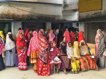 Peaceful re-polling at 15 booths in Bengal so far, 16.23 pc polling in 1st two hours