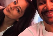 Rohit Saraf bumps into Tabu on a flight, says ‘Only she can make a flight fun’