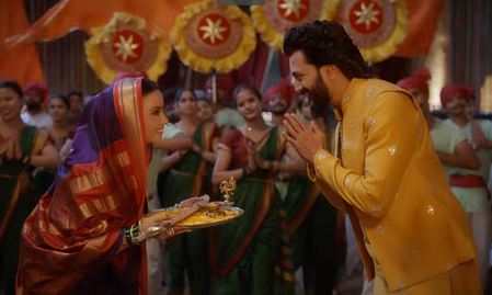 Amruta Fadnavis teams up with Riteish Deshmukh for Maharashtra Day special song ‘Naman Tula’