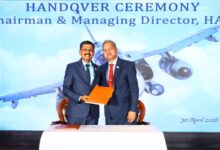 Ravi K assumes charge as HAL’s CMD
