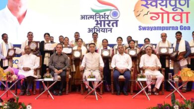 Goa CM launches worker welfare schemes on Labour Day, honours workers