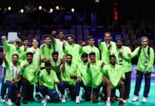 Thomas & Uber Cup: India pack off Chinese Taipei to reach semis, assured of a medal (Ld)