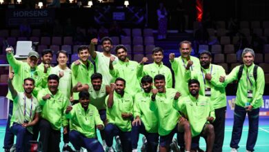 Thomas & Uber Cup: India pack off Chinese Taipei to reach semis, assured of a medal (Ld)
