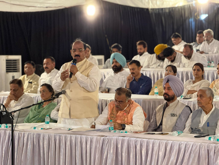 Punjab BJP passes no-confidence motion against AAP govt at people’s Assembly