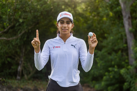 Golf: Diksha shines with stunning ace to open strong in Mauritius