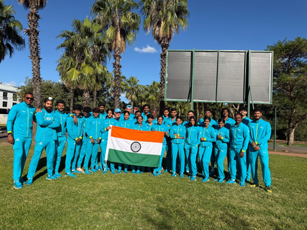Indian athletes ready to showcase their prowess at global relay carnival in Gaborone