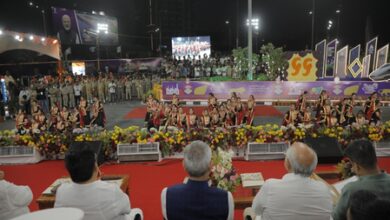 ‘Gujarat Gaurav Diwas’ celebrated in Surat with parade, tableaux and cultural performances