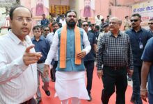Bihar CM visits Vishnupad temple in Gaya on Buddha Purnima​