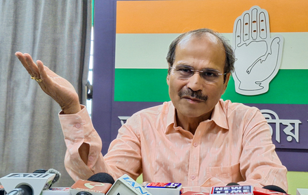 ‘Thieves themselves talking about electoral religion’: Adhir Chowdhury slams Trinamool over Bengal poll rigging