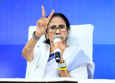 Mamata asks Trinanool agents to seek recount if BJP leads by 500-700 votes